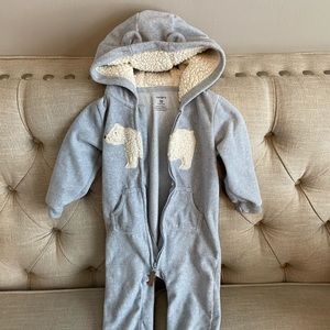 18 month old snow suit one piece